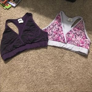 Two Zumbawear Sports Bras
